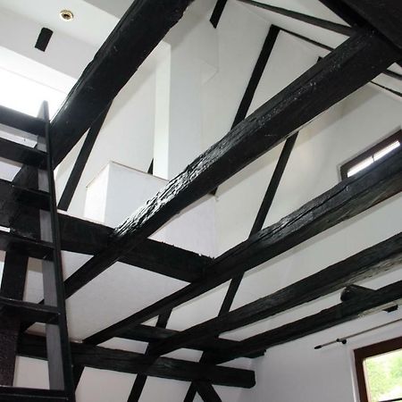 Schoene Ferienwohnung Altes Gebaelk Fachwerkhaus บาคาราค ภายนอก รูปภาพ