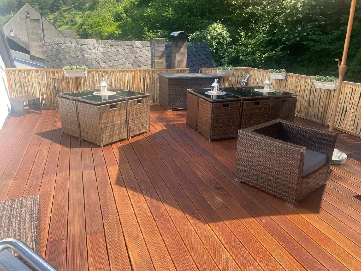 Schoene Ferienwohnung Altes Gebaelk Fachwerkhaus บาคาราค ภายนอก รูปภาพ