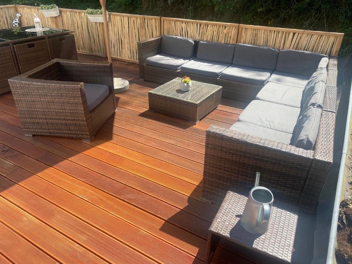 Schoene Ferienwohnung Altes Gebaelk Fachwerkhaus บาคาราค ภายนอก รูปภาพ